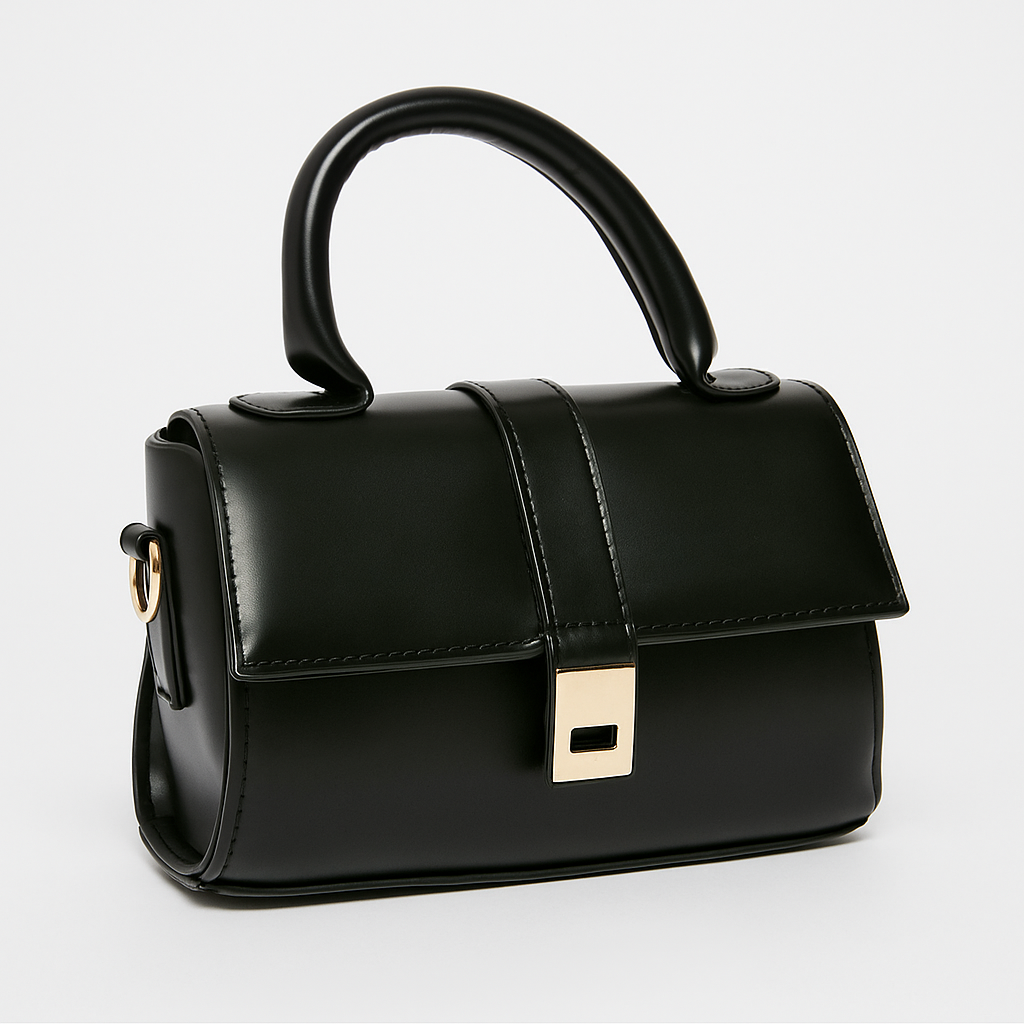 Premium Siyah El /Omuz Çantası