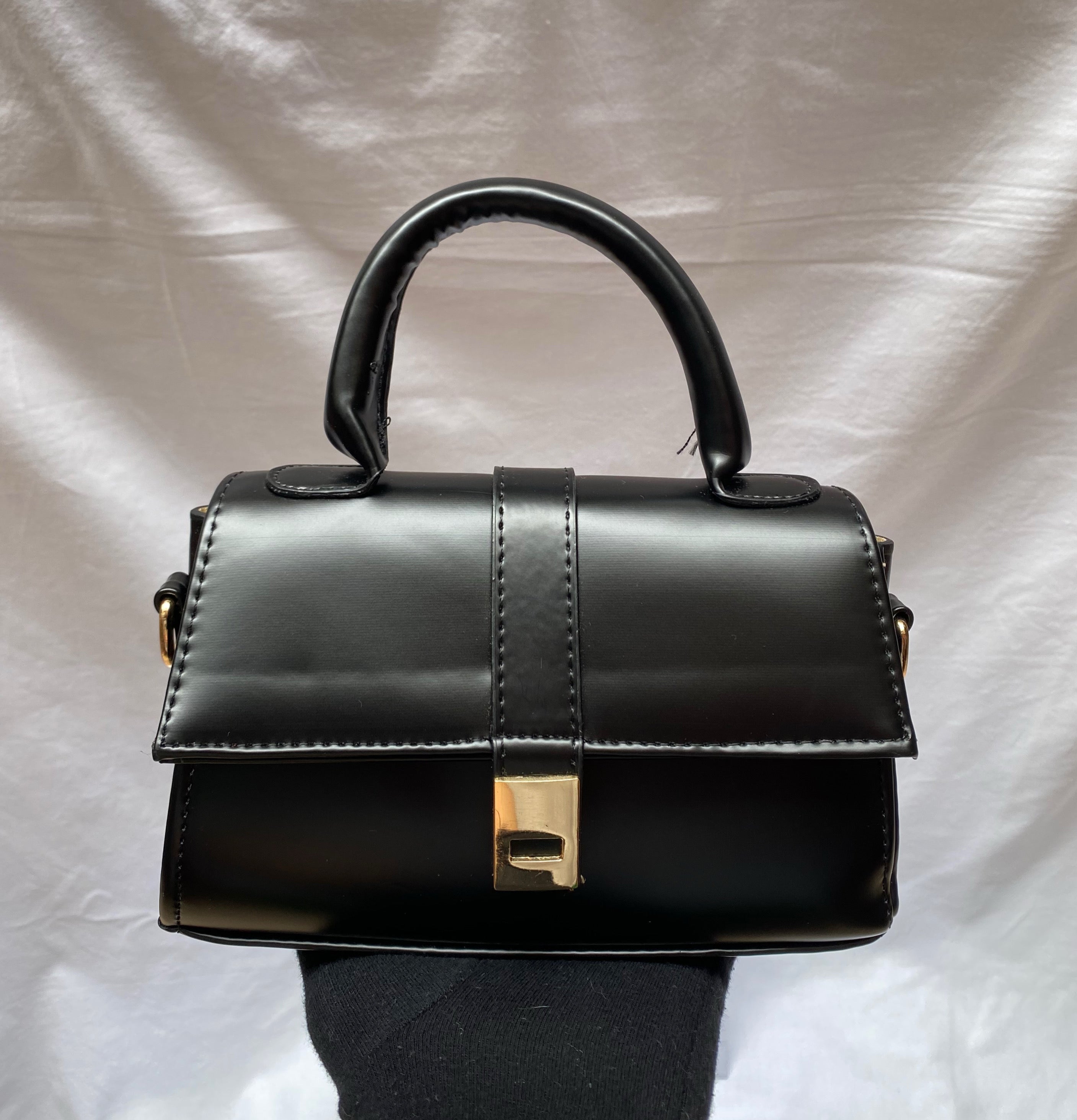 Premium Siyah El /Omuz Çantası